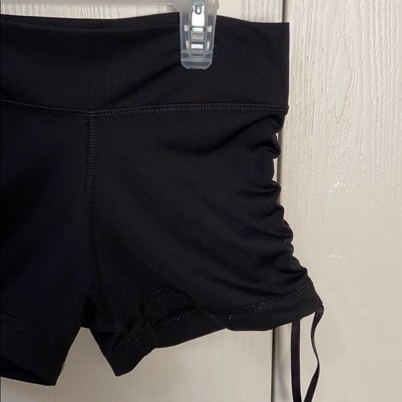 Triple Flip Black Adjustable Exercise Shorts - Picture 3 of 5